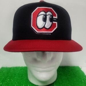 Chattanooga Lookouts Hat Authentic New Era 59fifty 7 1/4 MiLB Minor Baseball Cap